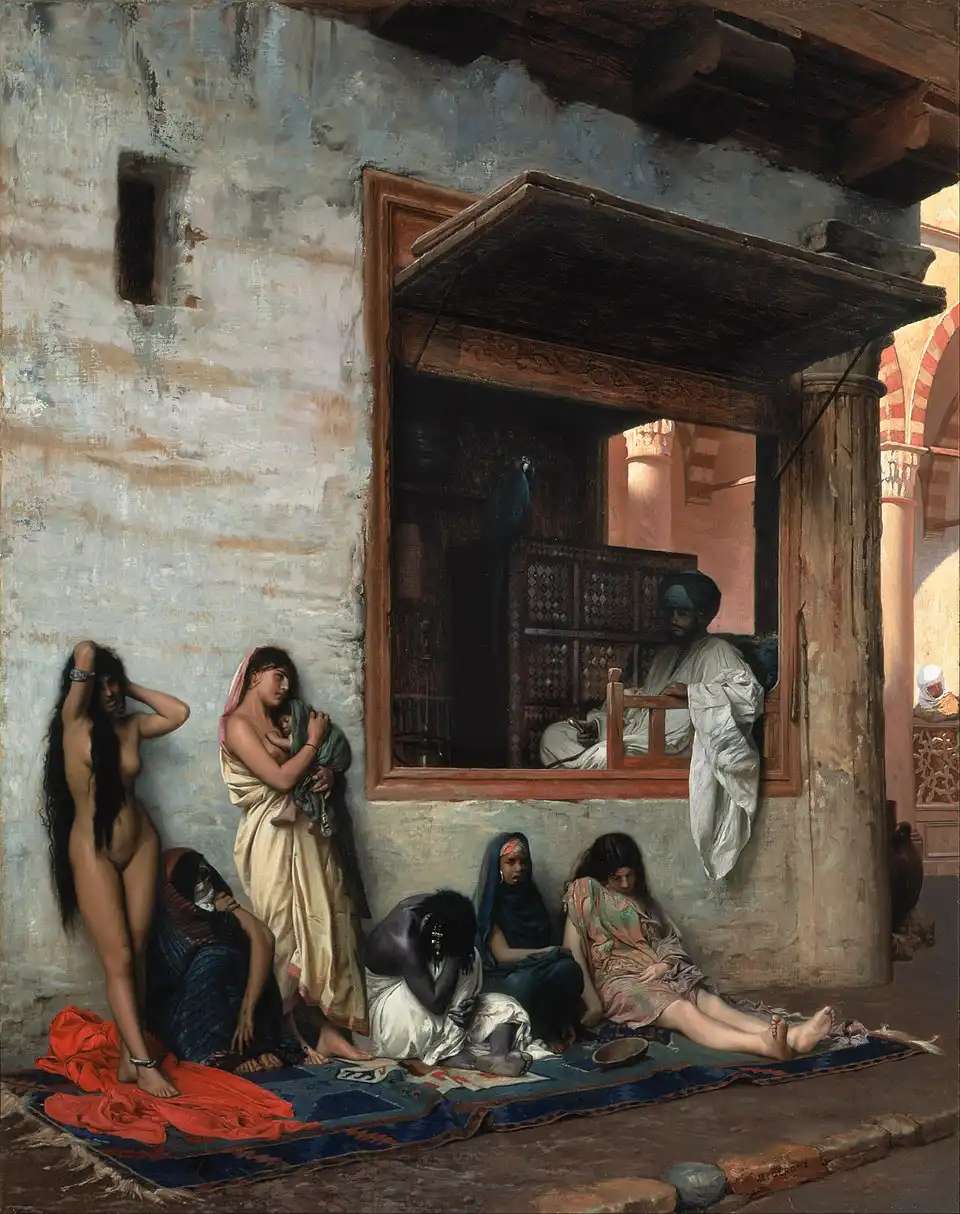 festmény, Gazdaság, Jean-Léon Gérôme, Munkaerő, Ókori Róma, Rabszolga-árverés, rabszolgaság, római birodalom, társadalom, történelem