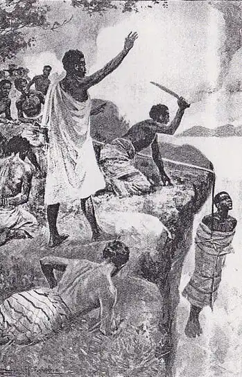 19. század, gyarmatosítás, I. Ranavalona, Kegyetlen uralkodó, Madagaszkár, Madagaszkári Királyság, Népirtás, rabszolgaság, történelem, Véres királynő