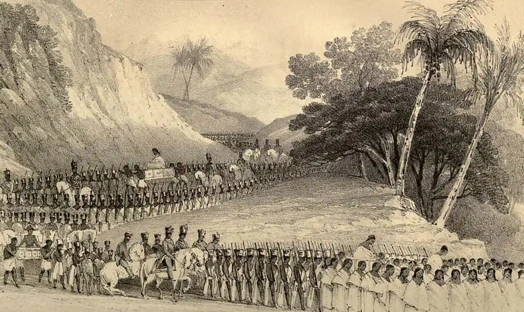 19. század, gyarmatosítás, I. Ranavalona, Kegyetlen uralkodó, Madagaszkár, Madagaszkári Királyság, Népirtás, rabszolgaság, történelem, Véres királynő