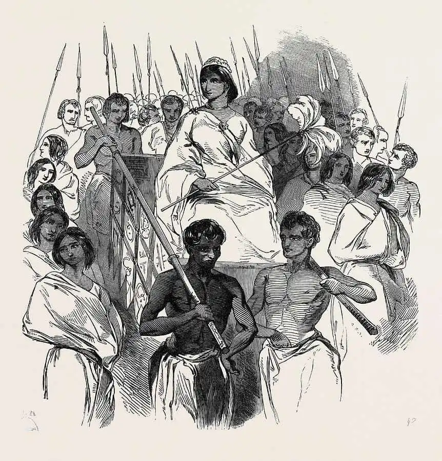 19. század, gyarmatosítás, I. Ranavalona, Kegyetlen uralkodó, Madagaszkár, Madagaszkári Királyság, Népirtás, rabszolgaság, történelem, Véres királynő
