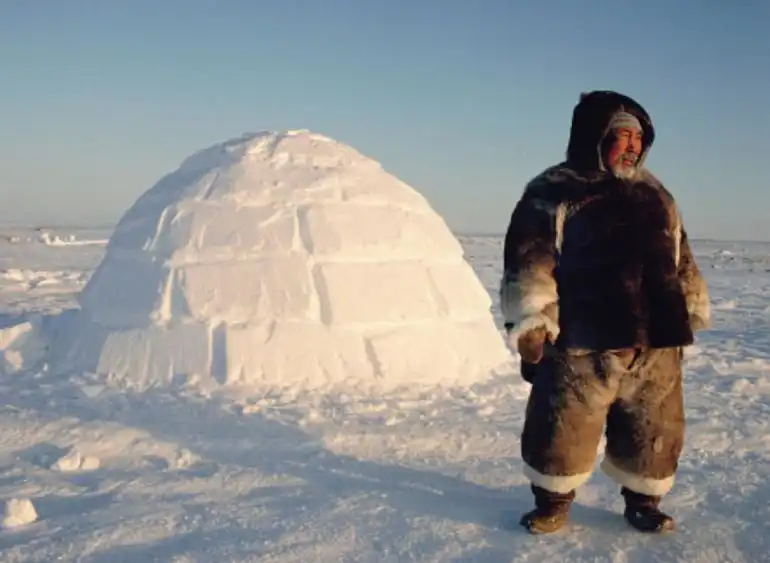 építészet, építkezés, érdekességek, eszkimó, fűtés, hagyomány, hó, hókunyhó, hőszigetelés, iglu, inuit, jég, Kultúra, lakhatás, nomád, sarkvidék, történelem, túlélés