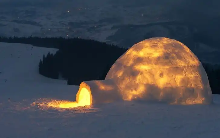 építészet, építkezés, érdekességek, eszkimó, fűtés, hagyomány, hó, hókunyhó, hőszigetelés, iglu, inuit, jég, Kultúra, lakhatás, nomád, sarkvidék, történelem, túlélés
