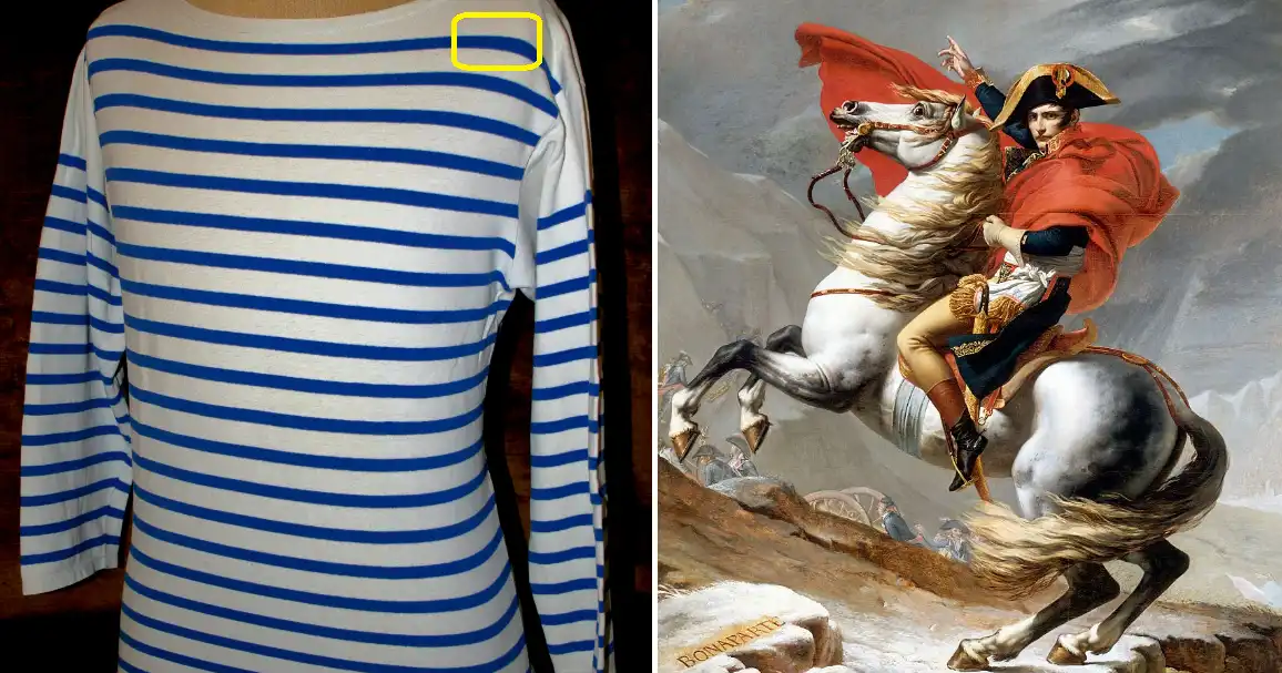 breton csíkos, Coco Chanel, csíkos ruházat története, francia haditengerészet, matrózcsík, munkaruházat, Saint James, tengerész egyenruha, tengerészcsík, tengerészdivat