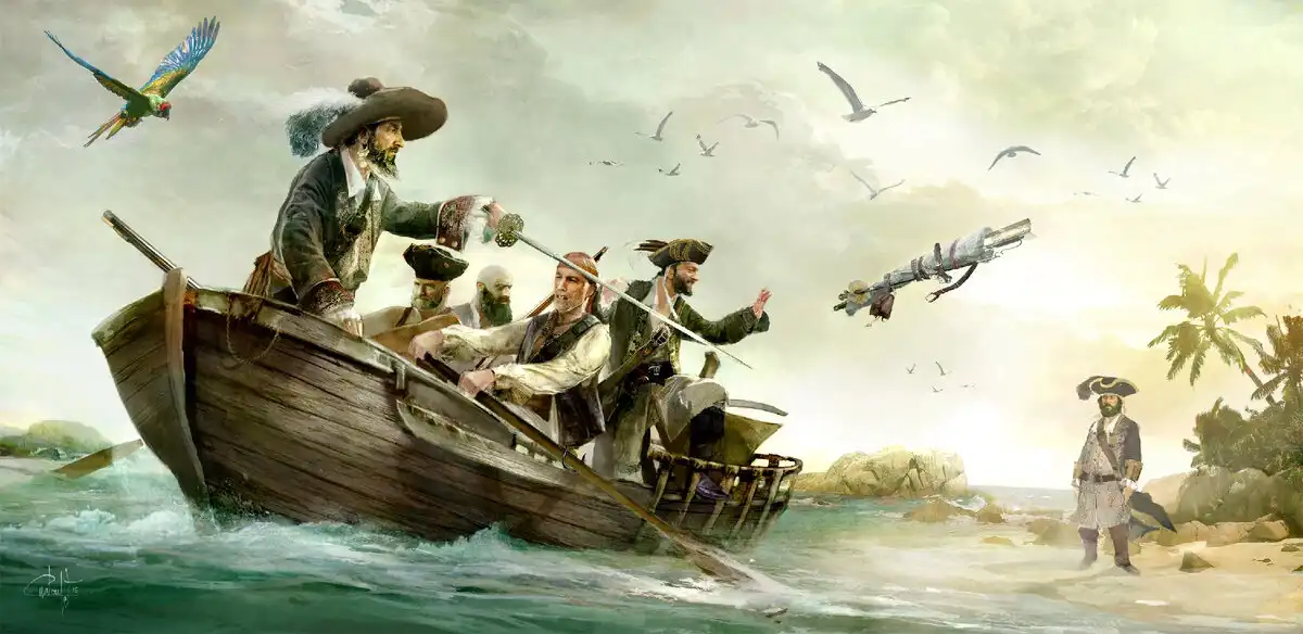 büntetés, hajó, kalózkodás, kalózok, szabályok, sziget, tengerészet, történelem, túlélés, veszély