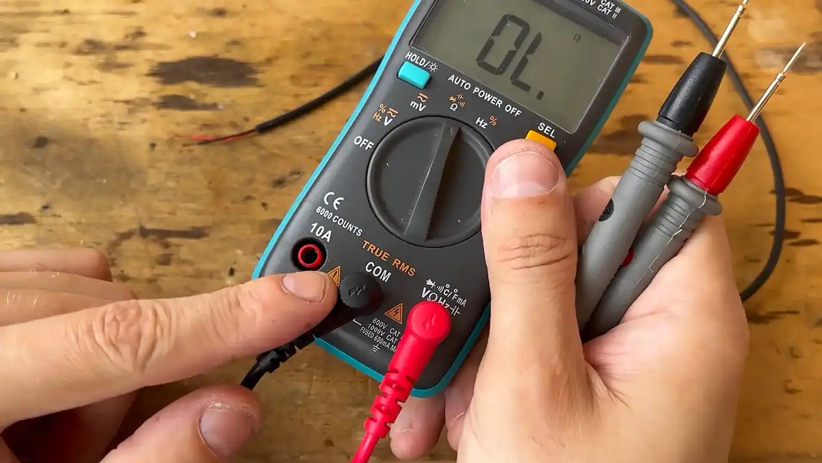 Diagnosztika, DIY, elektromosság, elektronika, galéria, Hibakeresés, javítás, Kábel, Multiméter, tippek, Vezetékszakadás