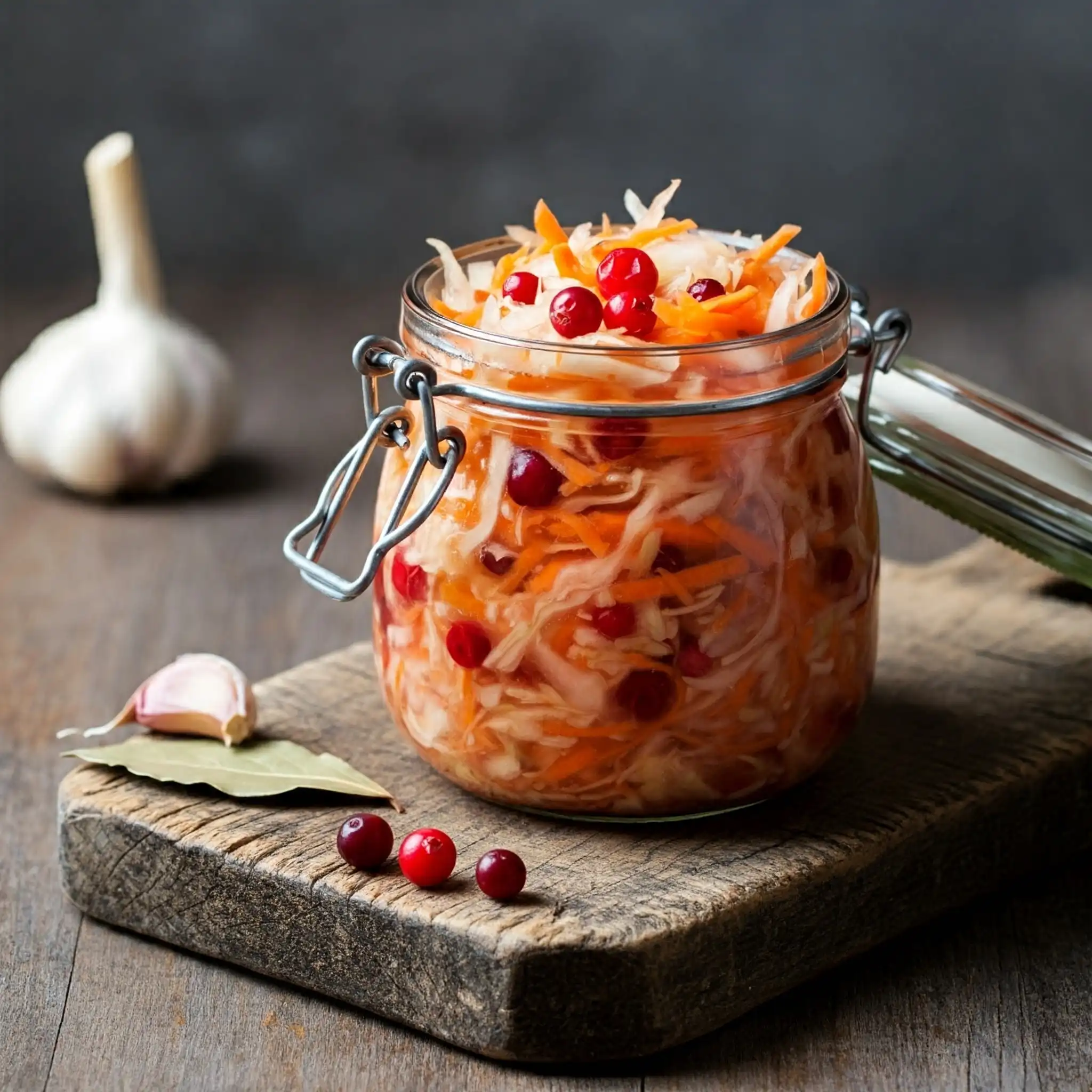 ásványi anyagok, bélflóra, C-vitamin, egészséges táplálkozás, egészségügyi előnyök, ellenjavallatok, emésztés, fekély, fermentáció, fermentált káposzta, gyomorhurut, immunrendszer, kockázatok, magas vérnyomás, probiotikumok, receptek, rost, savanyú káposzta, savanyúság, tejsav, téli eltevés, vitaminok