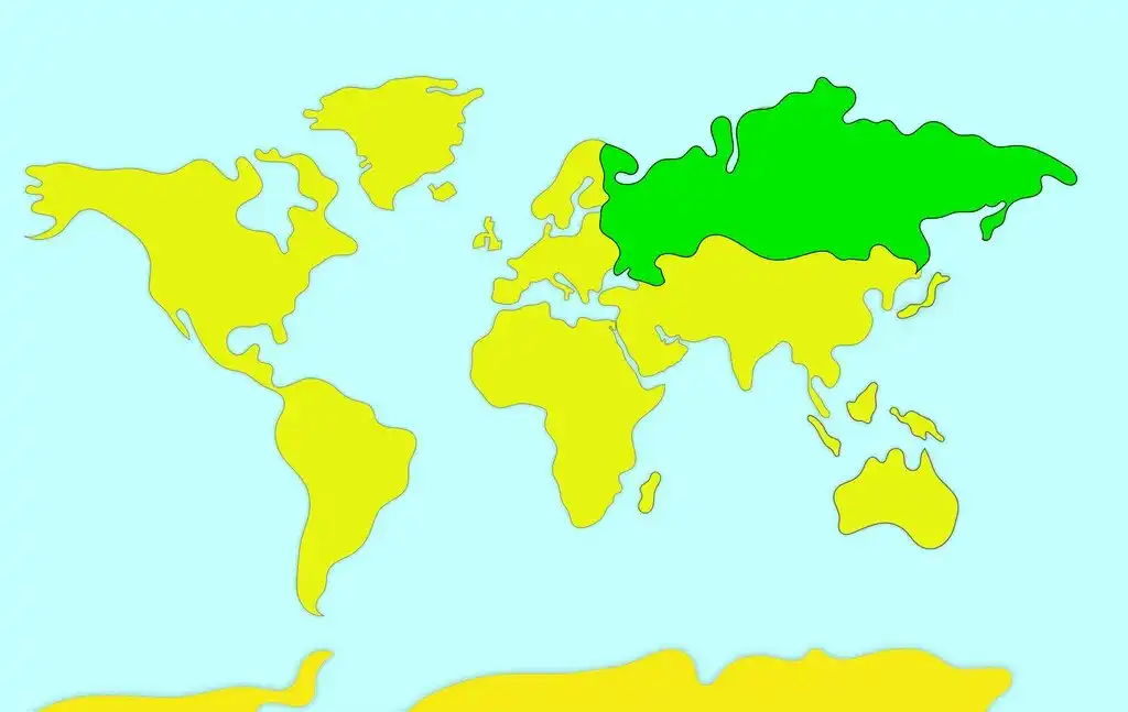 földgömb, földrajz, Gazdaság, geopolitika, logisztika, nemzetközi kapcsolatok, Oroszország, repülés, stratégia, szállítmányozás, távolság, térkép, utazás