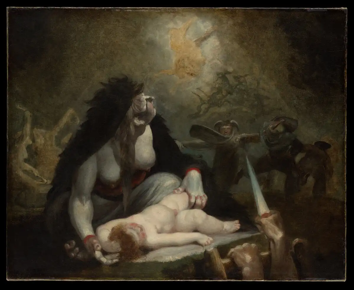 18. század, Anglia, festészet, gótika, Henry Fuseli, irodalom, Kultúra, lidércek, mitológia, művészet, művészettörténet, portré, rémálom, romantika, sötét romantika, szürrealizmus, történelem