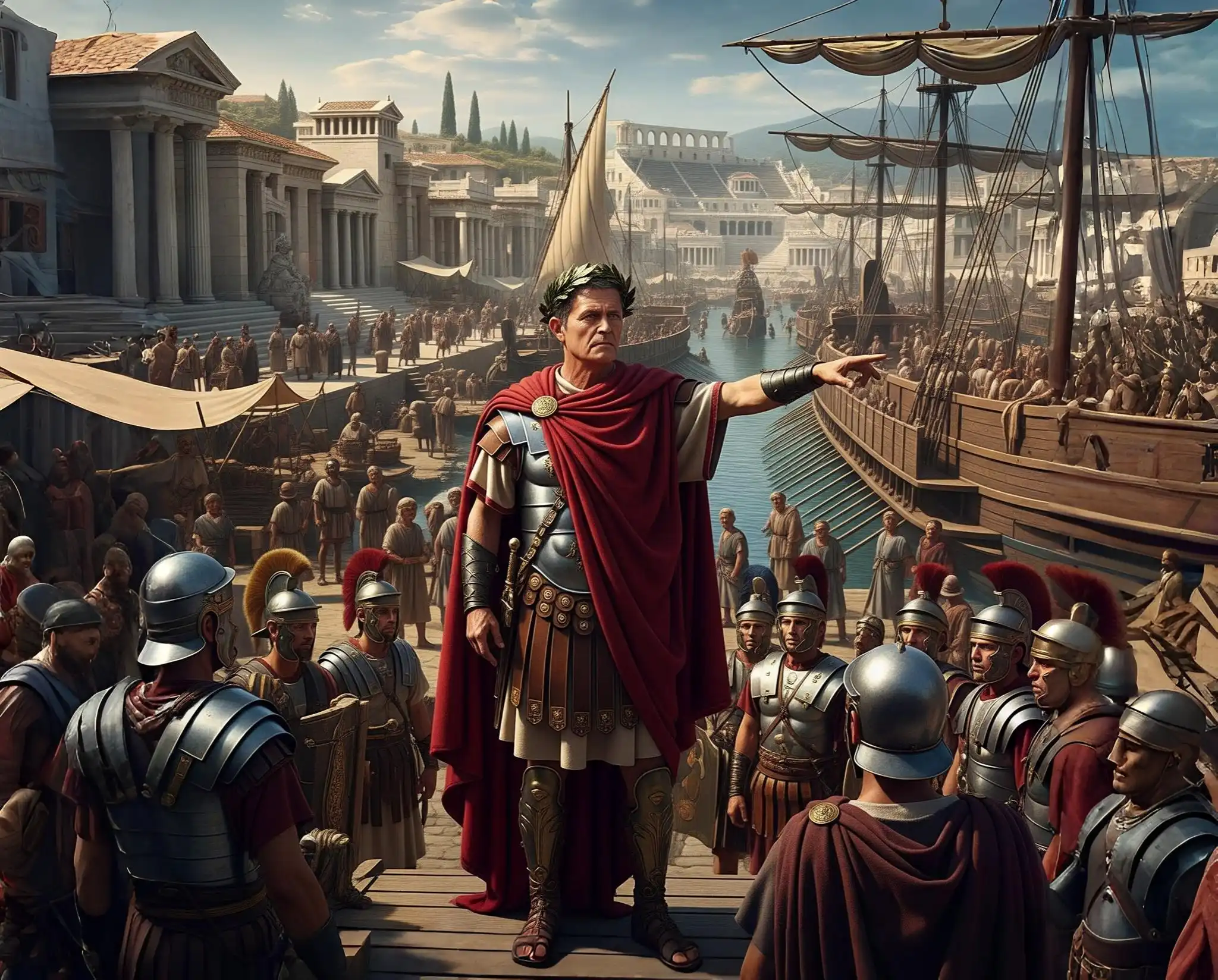 caesar, kalózok, Róma, római birodalom, történelem
