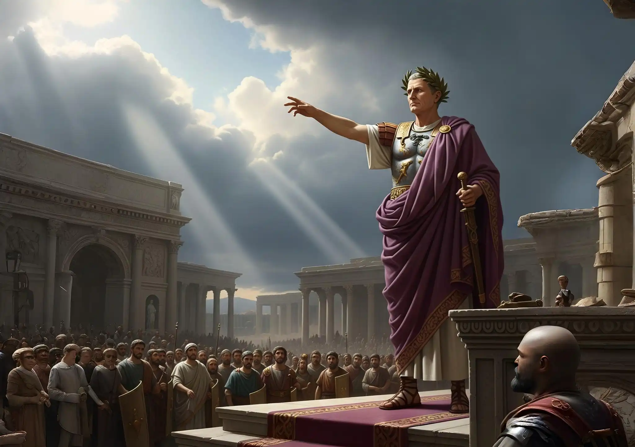 caesar, kalózok, Róma, római birodalom, történelem
