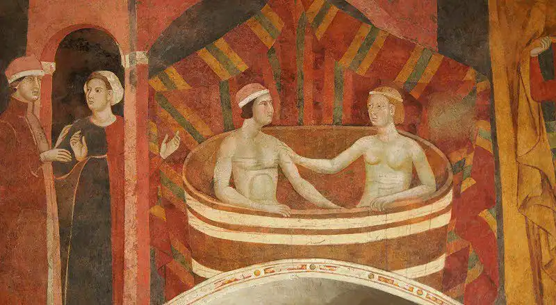 egyház, életmód, európa, fürdés, higiénia, középkor, Kultúra, ókor, reneszánsz, történelem