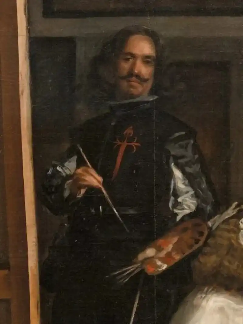 Az udvarhölgyek, bőrszín, búcaró, Diego Velázquez, festészet, festményelemzés, galéria, infánsnő, IV. Fülöp, kompozíció, misztikum, művészettörténet, spanyol barokk, szimbolizmus, tükör, udvar