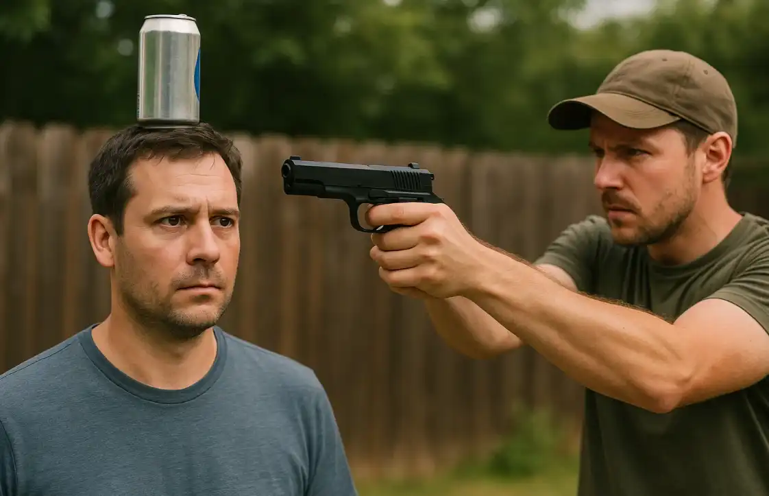 alkohol, baleset, bizarr, Darwin, feketehumor, férfiak, fogadás, halál, hülyeség, Vakmerőség