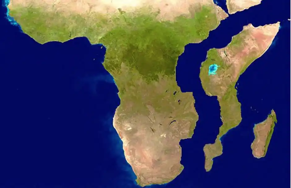 afrika, földtan, jövő, kontinens, Kőzetlemez, Riftvölgy, Szétválás, sziget, tektonika, vulkán