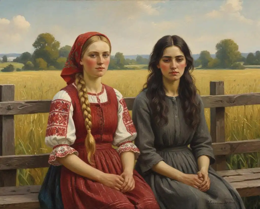 asszony, főkötő, frizura, hagyomány, Jelkép, Kultúra, lány, népszokás, Státusz, viselet