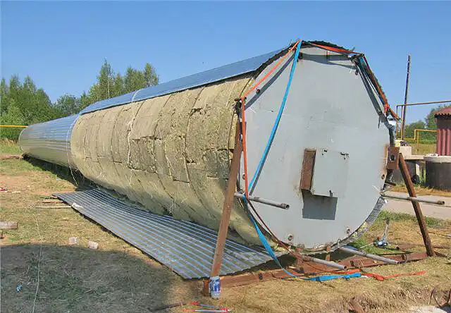 fagyásvédelem, galéria, ipari építmény, szovjet technológia, téli üzemeltetés, vízellátás, víztorony, víztorony építés, víztorony szerkezet, víztorony szigetelés