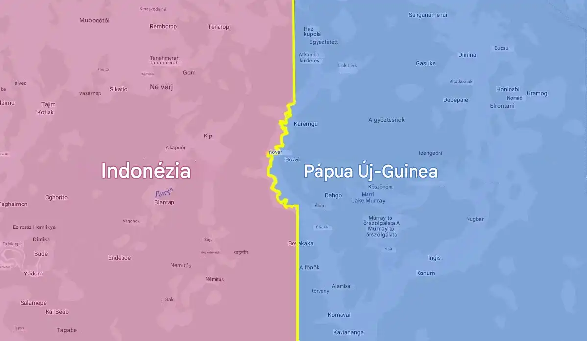 földrajz, galéria, határ, Indonézia, Mikluho-Maklaj, osztott szigetek, Pápua Új-Guinea, sziget, térkép, történelem, Új-Guinea