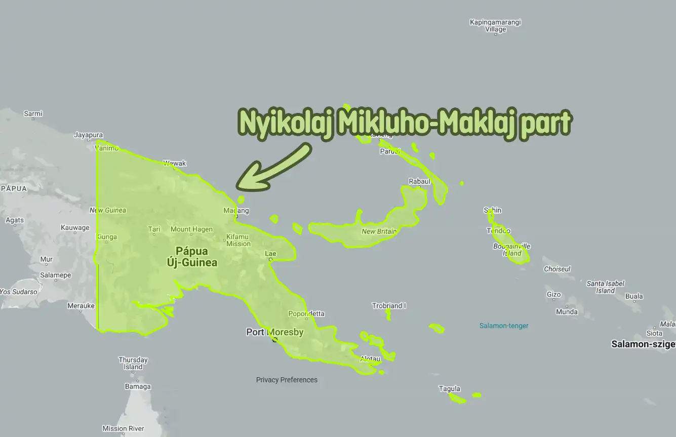 földrajz, galéria, határ, Indonézia, Mikluho-Maklaj, osztott szigetek, Pápua Új-Guinea, sziget, térkép, történelem, Új-Guinea