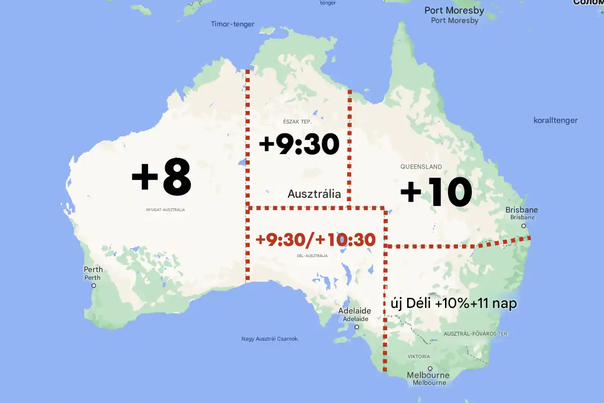 Ausztrália, érdekességek, földrajz, Greenwich, idő, időzónák, Irán, különleges időzónák, kultúrák, Nepál, nyári időszámítás, óraátállítás, országok, téli időszámítás, utazás, világ