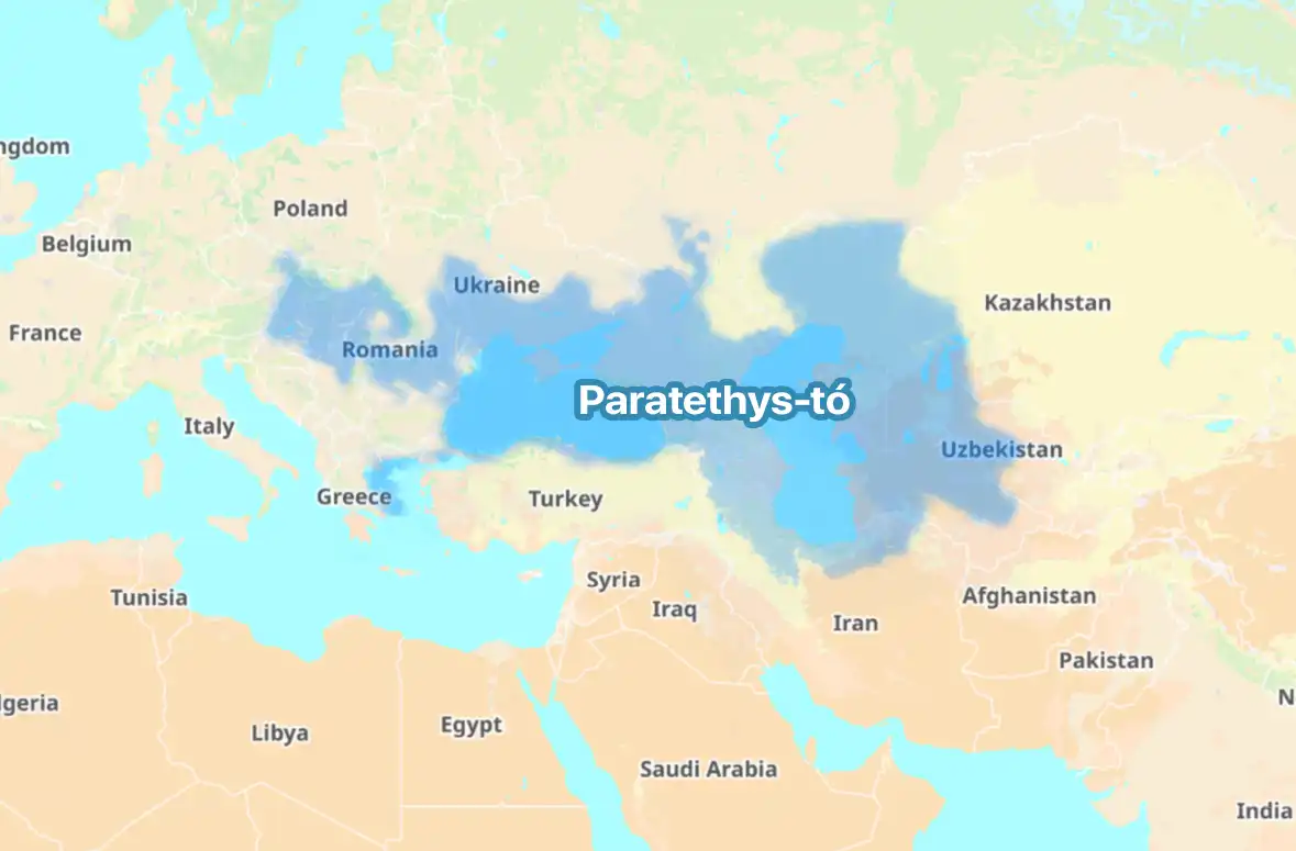 Aral-tó, evolúció, fekete-tenger, földrajz, geológia, Kaszpi-tenger, kihalás, Messinai sókrízis, miocén, ősföldrajz, őstörténet, paleontológia, Paratethys, természettudomány, tó, Üsztjürt-fennsík