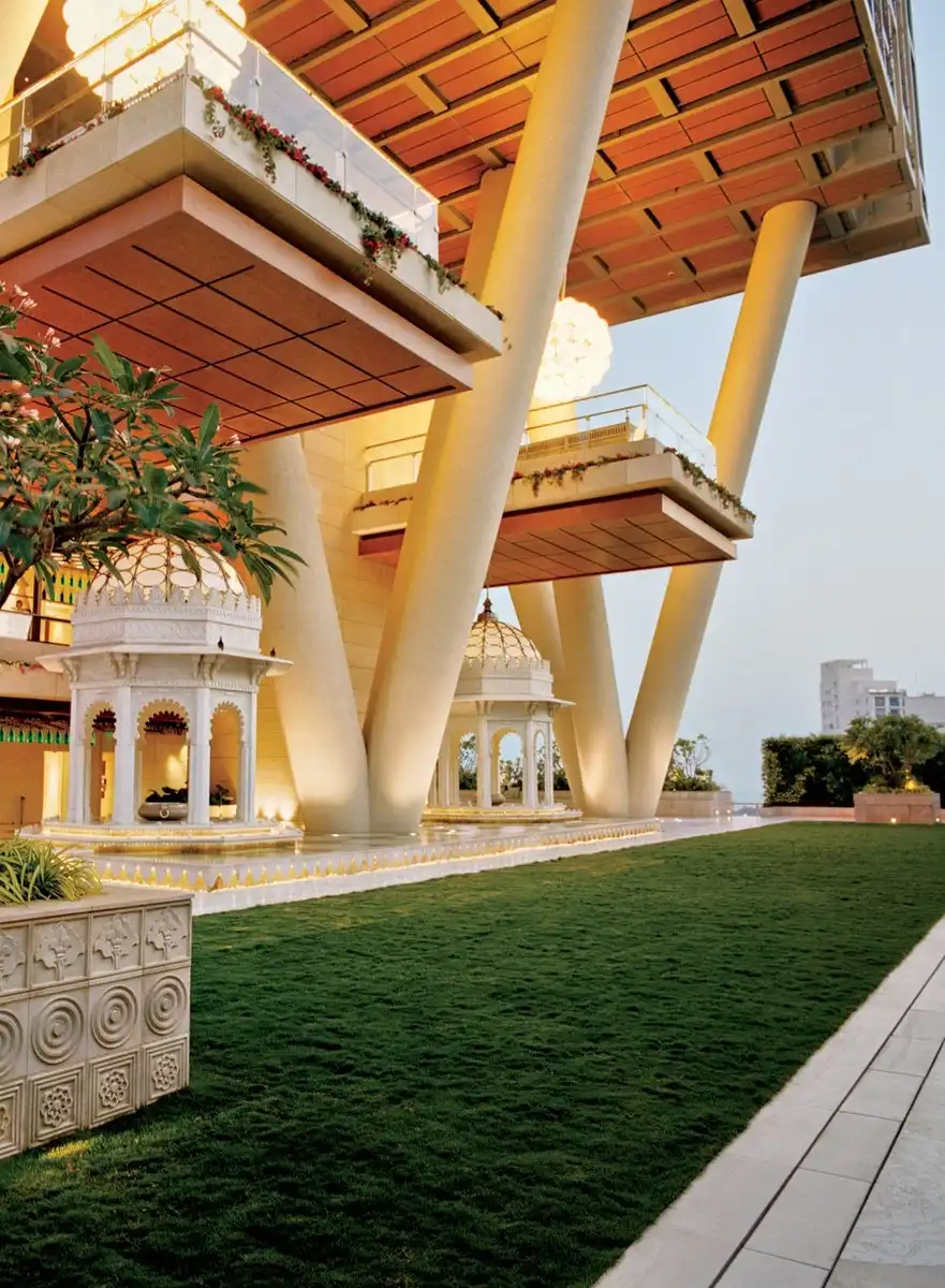 Antilia, építészet, galéria, india, ingatlan, lakberendezés, luxus otthonok, luxusautó, Mukesh Ambani, Mumbai