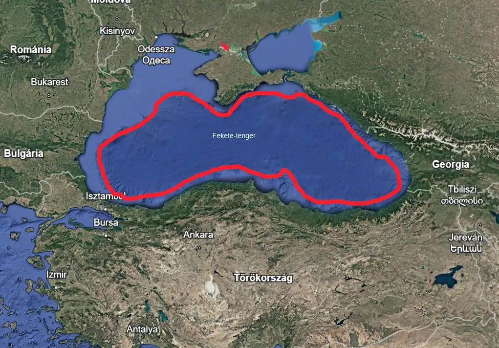 Boszporusz-szoros, fekete-tenger, földrajz, hidrogén-szulfid, jégkorszak, környezeti veszély, mélység, tengerfenék, tengeri élővilág, tudomány