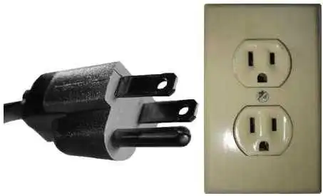amerikai szabvány, barkácsolás, elektromos hálózat, elektromosság, konnektor, otthoni karbantartás, villanyszerelés, villásdugó